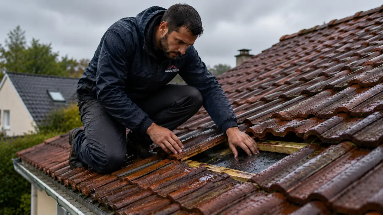 Que faire en cas de fuite de toiture après une tempête ?
